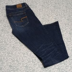 FINAL SALE~2 pair/AE Super Stretch Kick Boot sz 10